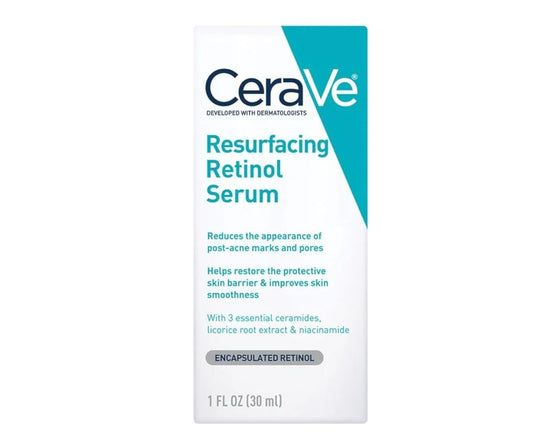 Cerave Resurfacing Retinol Serum 2 Pack, 1 Oz each